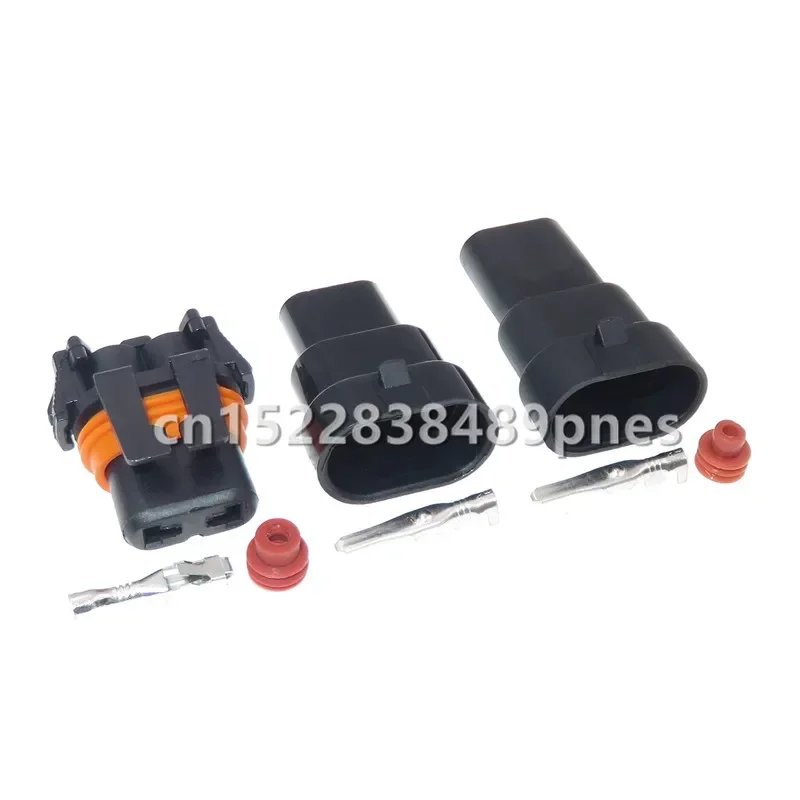 2 Pole 12059181 DJ9005 9005 Headlight HID Wiring Harness Connector Square Light Fog Lamp Plug For Car Toyota