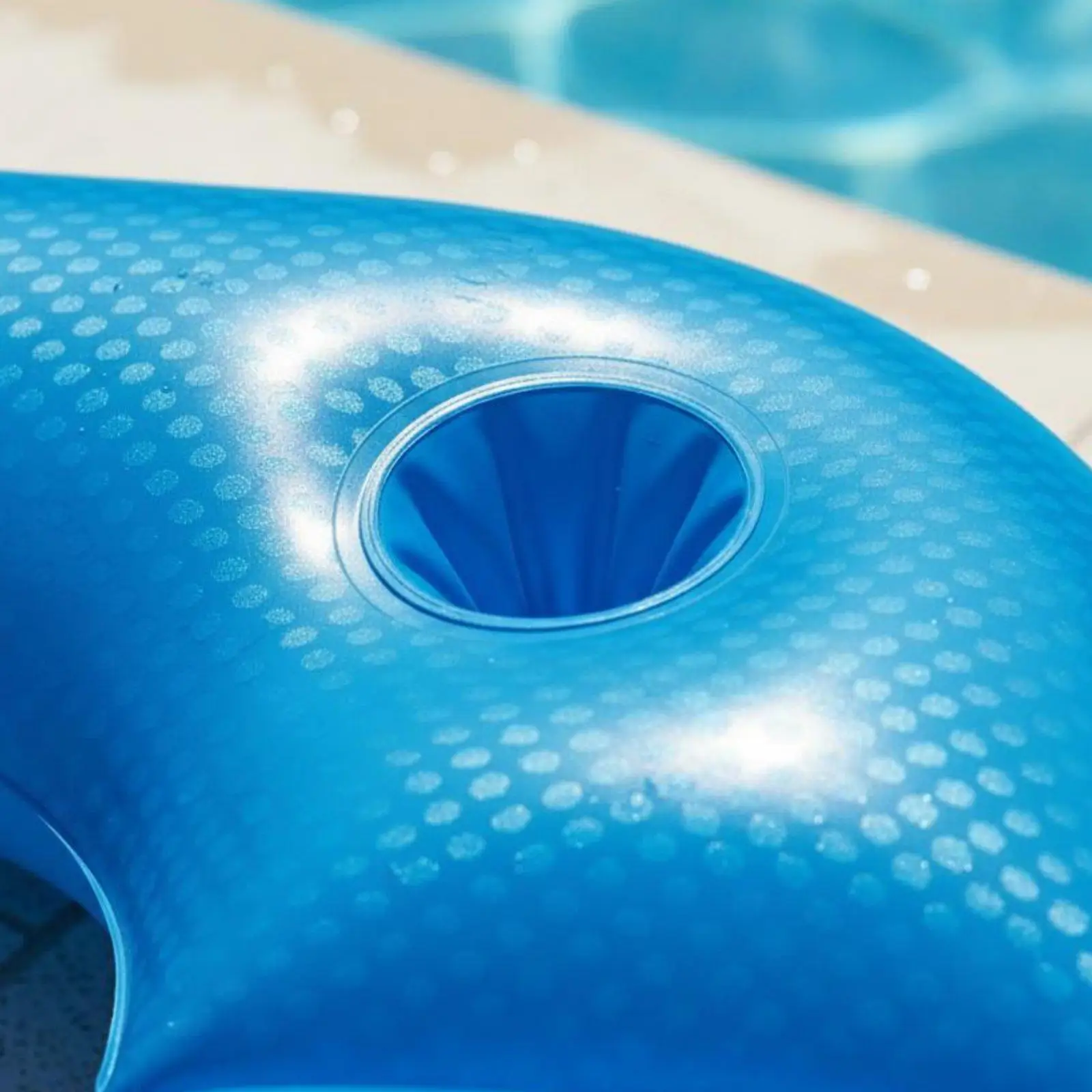 Inflatable Adult Float PVC Buoyant Pool Mattress Square Bed with Sofa Function for Relaxing Water Time at Hotel