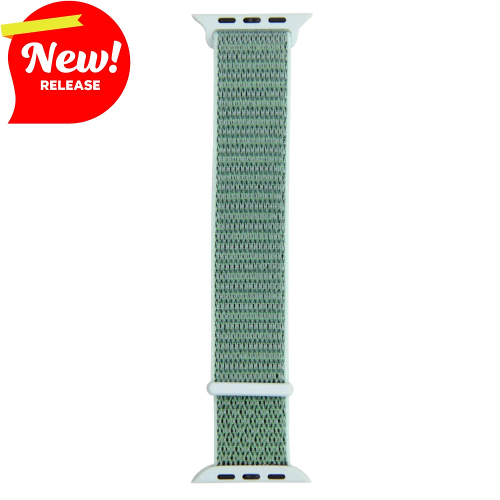 

Velcro Loop Strap For Apple Watch Band 44mm 40mm 49mm 45mm 41mm 38mm Breathable Nylon Sport Band for iWatch Series 9 8 7 6 5 4 3