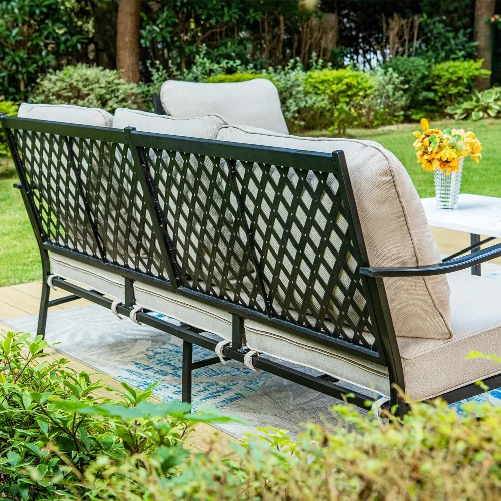 Metal Patio Furniture Sofa with 5.75