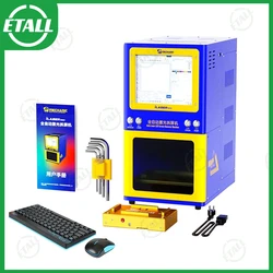 MECHANIC iLaser W20 20W iPhone Back Glass Fiber Laser Machine 1064nm Built-in Smoke Purification System for LCD Screen Remover