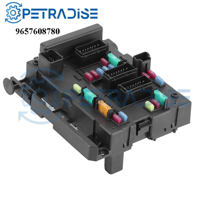 High Quality New BSM B3 Fuse Box Module For Peugeot 206 207 307 Partner Citroen C2 C3 C5 Berlingo Xsara Car Parts OEM 9657608780