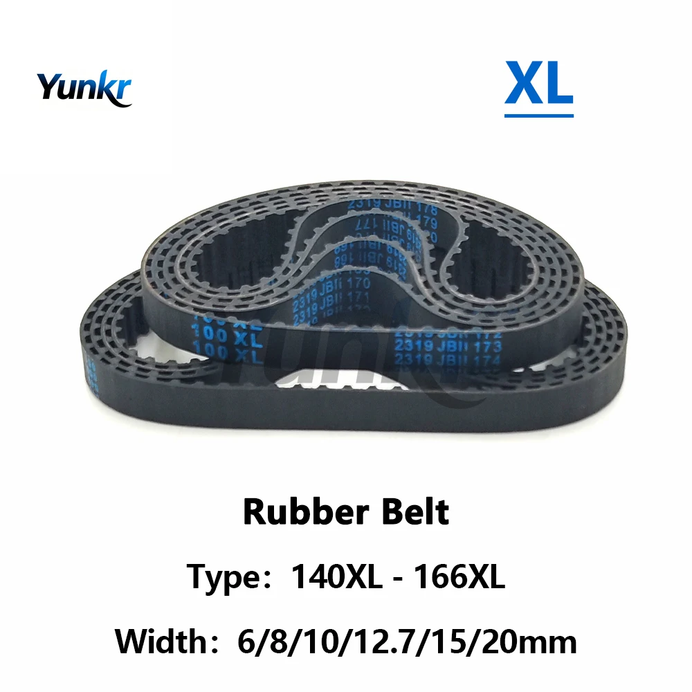 XL Rubber Synchronous Belt 140XL 142XL 144XL 146XL 148XL 150XL 152XL 154XL 156XL 158XL 160XL 162XL 164XL 166XL Closed Loop Belt