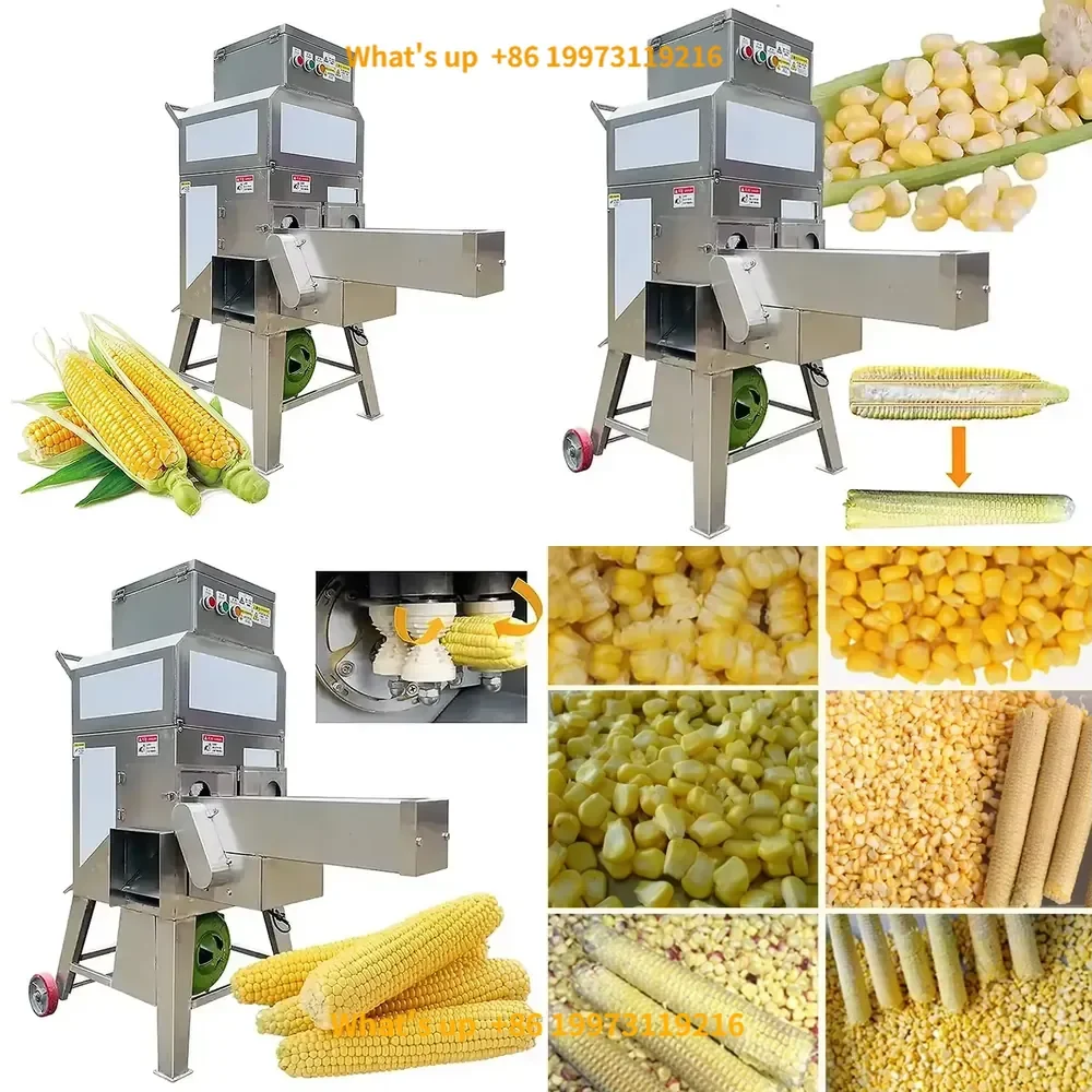 2026 110V 220V Professional Automatic Maize Sheller Corn Thresher/ Electric Fresh Sweet Corn Sheller for Corn Maize Sheller
