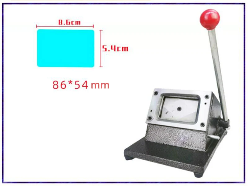 Ręczne narzędzie do cięcia papier kartonowy PVC /Bank/kredyt/VIP/maszyna do cięcia kart pracownika/biznesu/jazdy