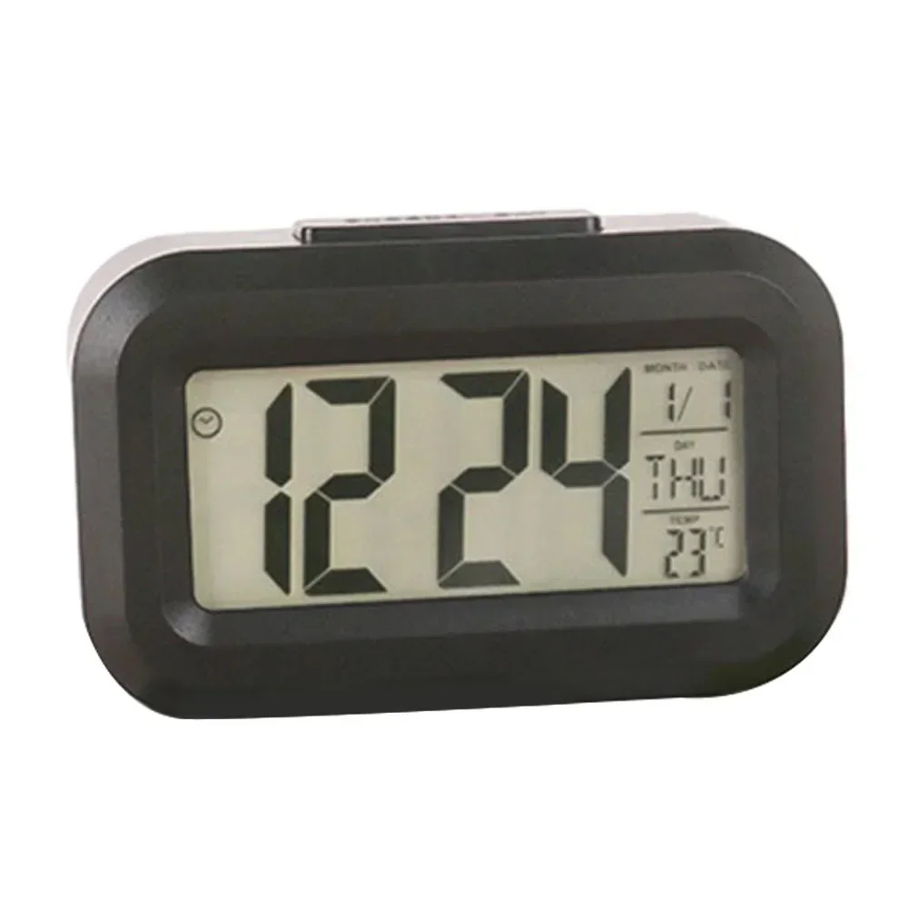 1pc Alarm Clock Digital Alarm Clock Mini Electronic Clocks Desktop Decor Despertador Household Supplies Multifunctional Clock