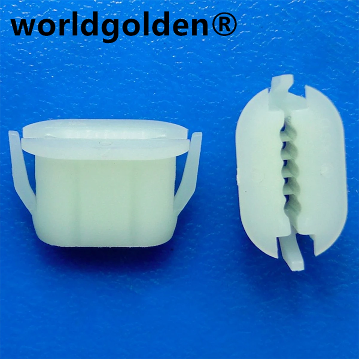 worldgolden 10PCS Auto-Befestigungselemente Heckklappen-Kofferraumpolster für Renault Peugeot Citroen 7703081233