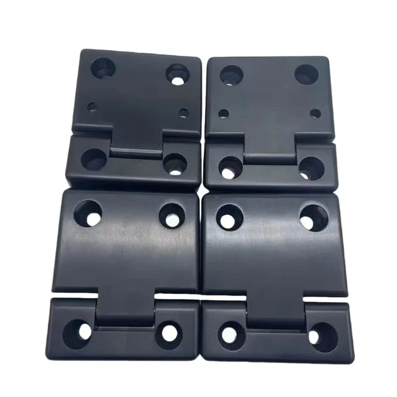 

OEM ODM Cnc Machining Aluminium Hinges for Machinery Equipment Custom Anodized Colors