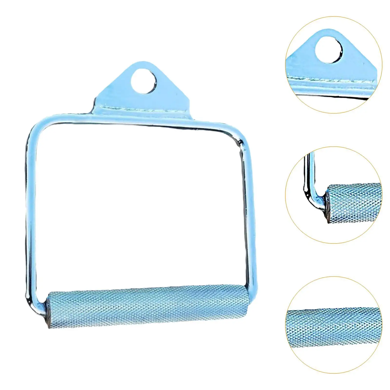 Fitness Cable Machine Attachment Heavy Duty D Handle for Home Gym Pulley System and Muscle Building Routine