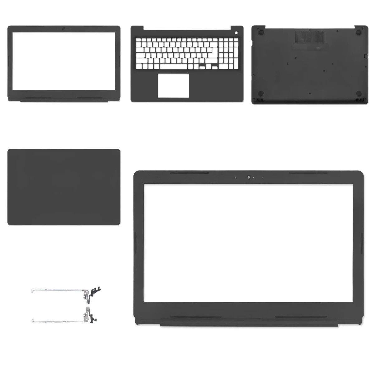 Nuevo para Latitude E3590 3590 L3590: Cubierta trasera LCD, bisel frontal, bisagra, reposamanos, carcasa inferior ABCD, bisagra y teclado.
