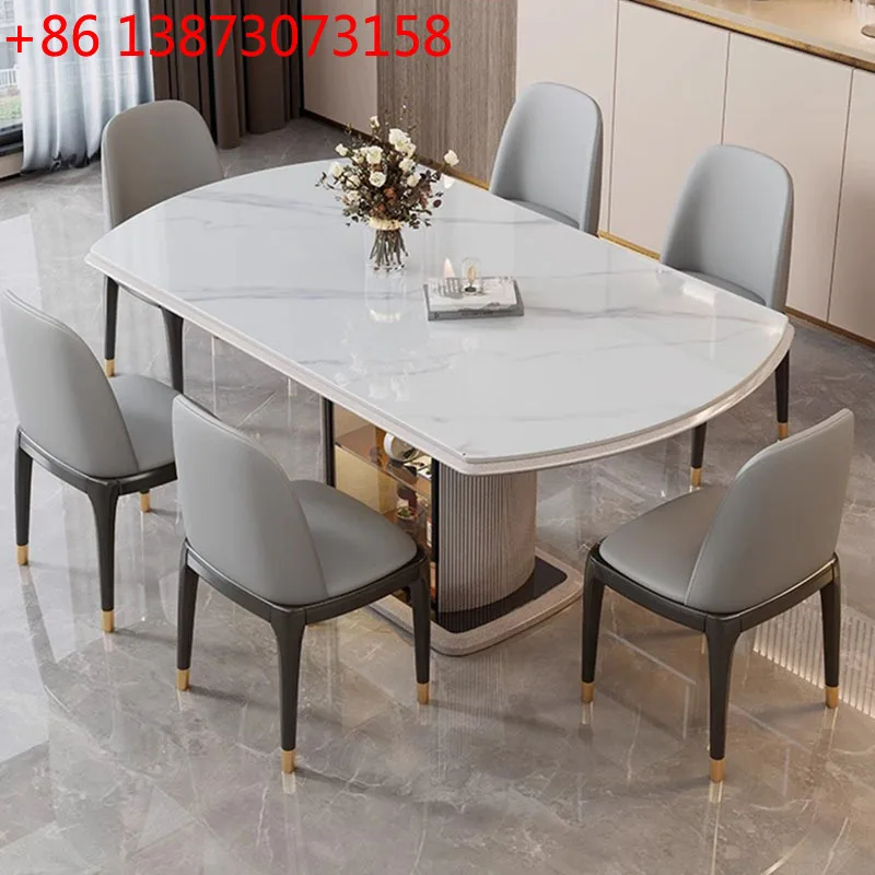 Antique Space Savers Minimalist Dining Table Luxury Living Design Relaxing Dining Table Kitchen Mesa De Comedor Unique Furniture