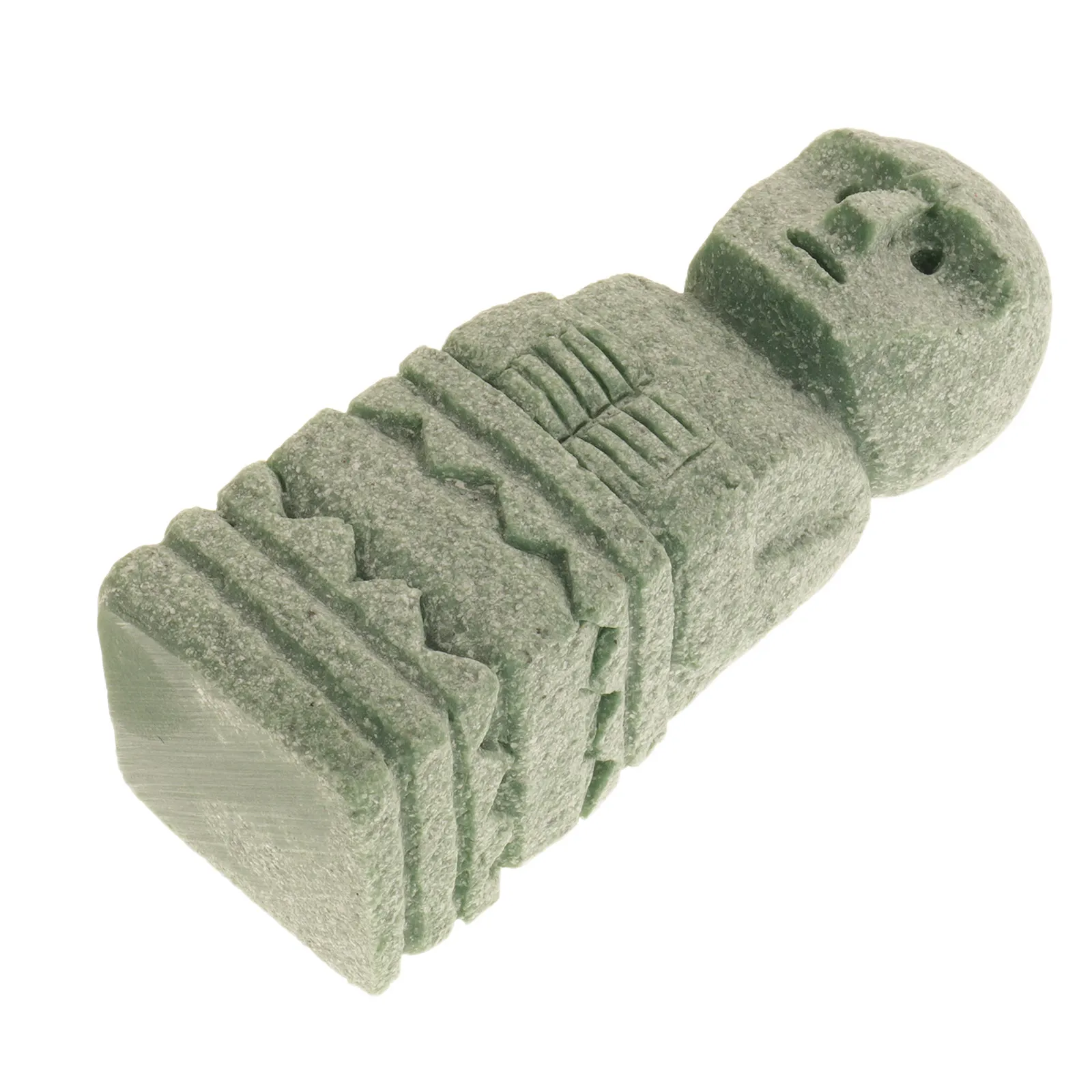 Premium Stone Zen Garden Statue Carved Face Man Artistic Ornament for Home Office Study Enhances Cultural Ambiance Garden Stone