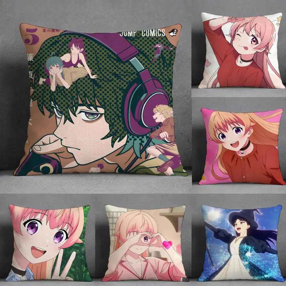 W-Witch Anime Watch Pillow Case Pillowcase, Double-sided Printed, Sofa Cushion, Bedroom Headboard Pillow
