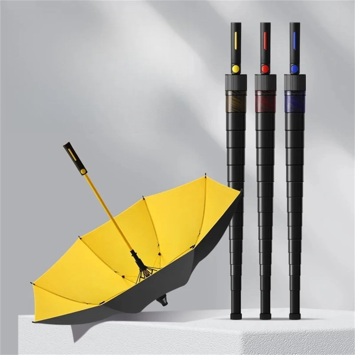 Waterproof Golf Umbrella Long Handle Long Pole Storm