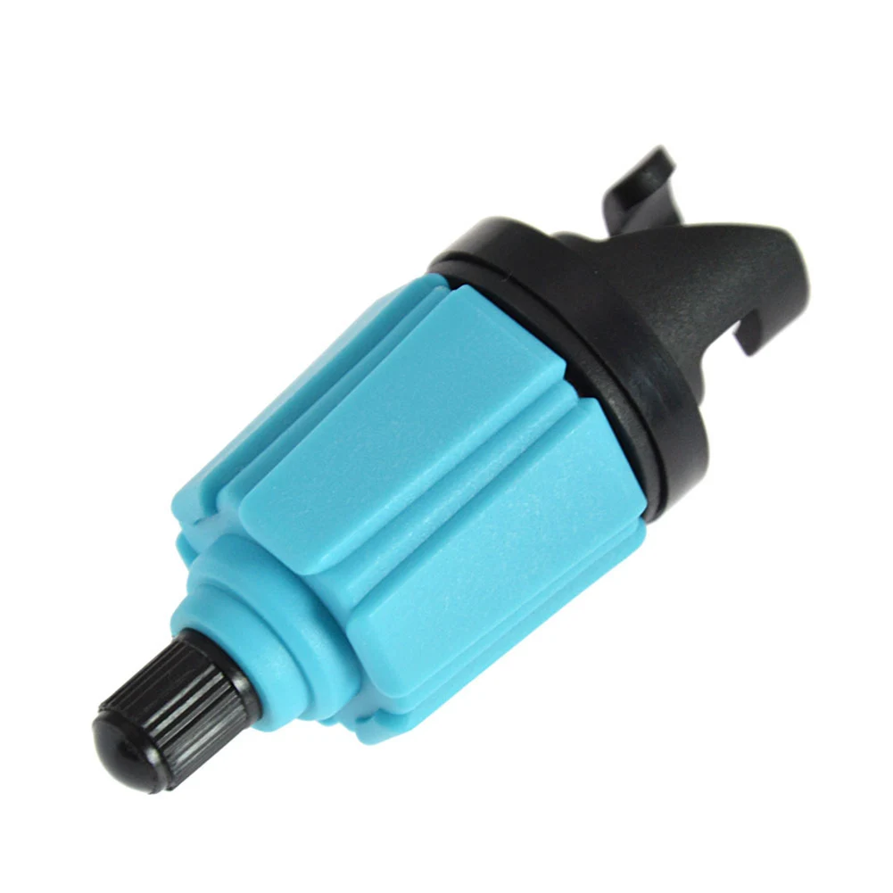 Air Valve Adaptor for SUP Board Inflatable Paddle Rubber Boat Kayak Air Valve Adaptor Tire Compressor Converter with Nozzle