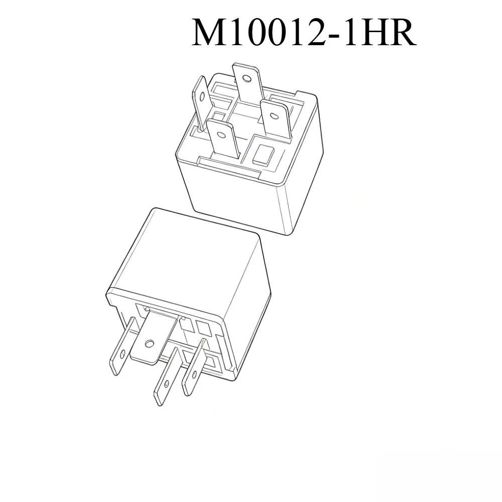 5PCS/Lot Original M10 012-1HR 20A MC2-012-1HR 30A M4-012-1H1G 40A 12V 4PIN Car Horn High beam Lamp Fuel Pump Relay