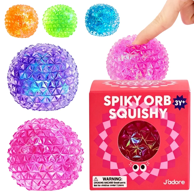 

New Maltose Diamond Shiny Ball Squeeze Toy Cute Stress Relief Ball Slow-Resilience Emotional Release Toy Blind Box