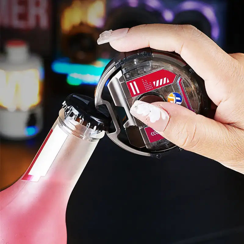 Encendedor 3 en 1 a prueba de viento con Fidget Spinner y abridor de botellas, encendedor de chorro, encendedor eléctrico de Metal a prueba de viento, herramienta pequeña para hombres