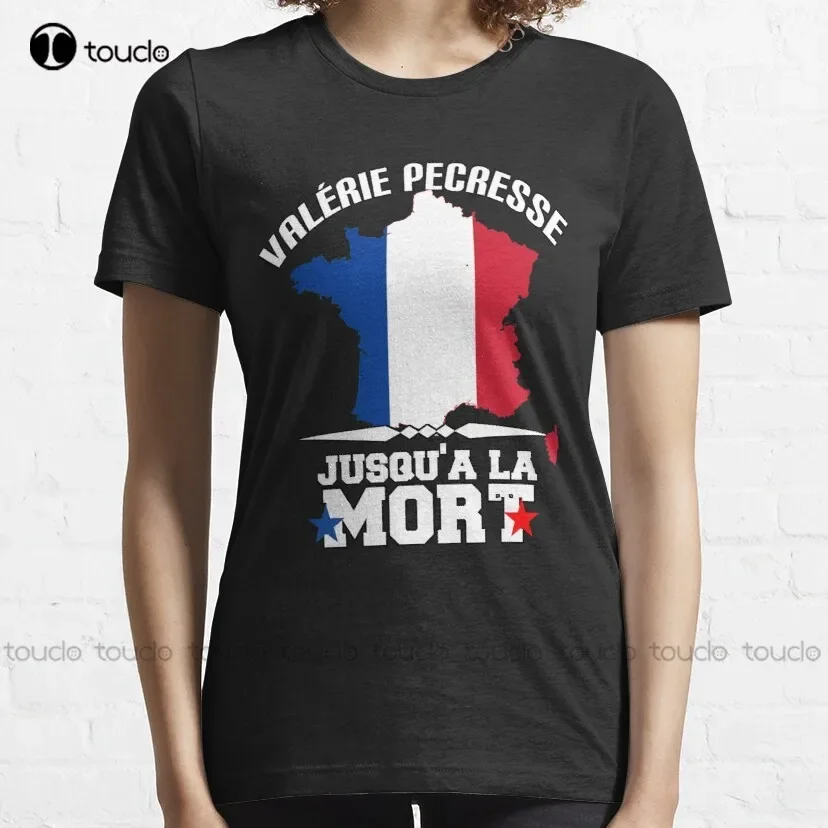 Valérie Pécresse 2022 Election Présidentielle France Caricature T-Shirt Funny Dad Shirts Custom Aldult Teen Unisex Xs-5Xl New