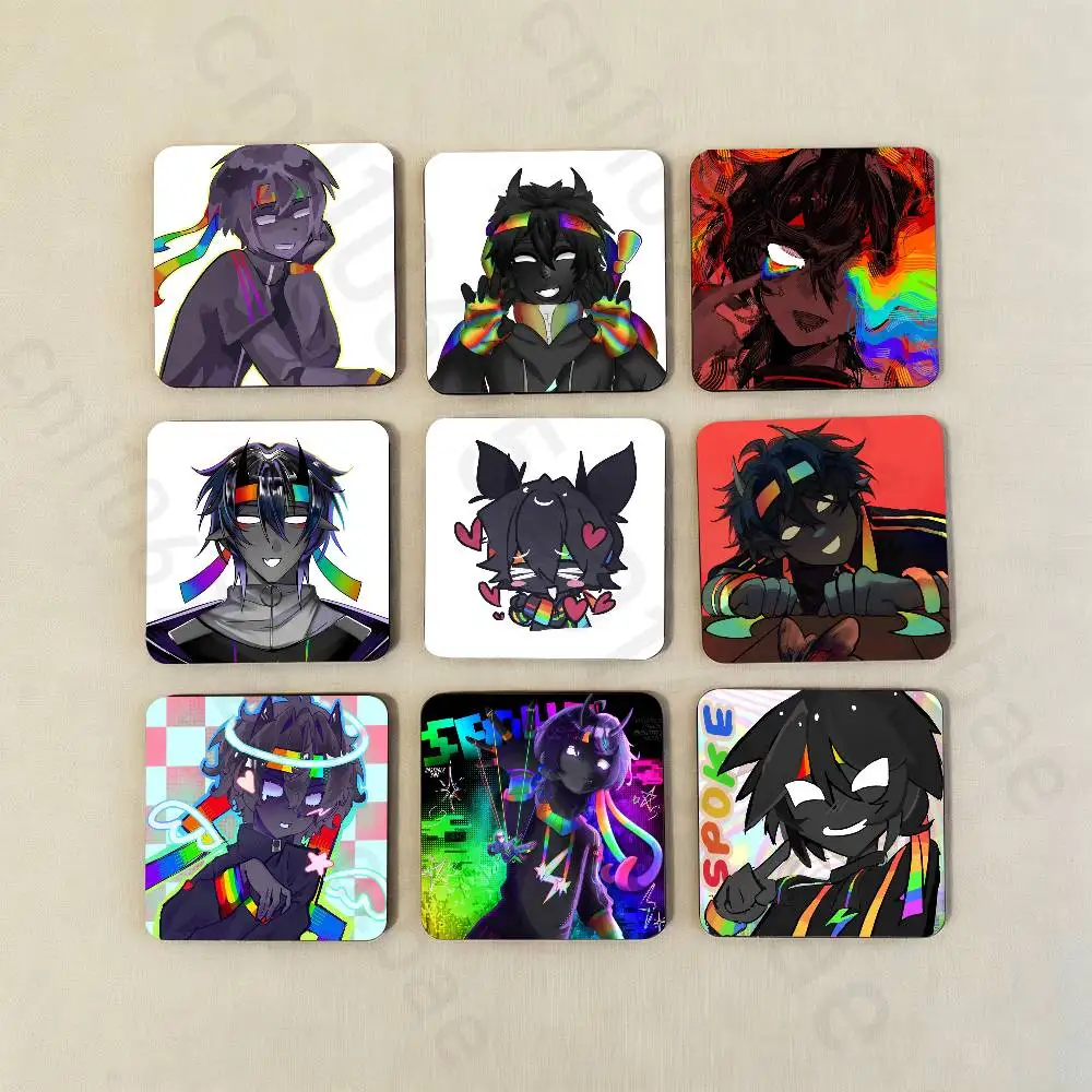 S-Spokeishere S-Spoke Fridge Magnet Personalized Magnetic Durable Plastic Square Picture Surface Fridge Magnets