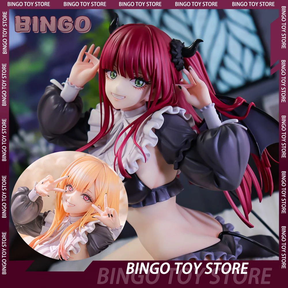 

New My Dress-Up Darling Figure Kitagawa Marin Figures Two Heads Anime Figurine Model Collection Desk Decoration Toys Doll Gifts