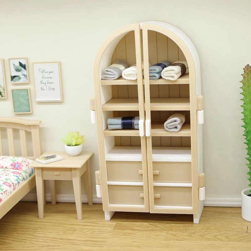 Mini Kit de couette pour maison de poupée 1/12, 5 pièces, modèle de maison de poupée, Simulation de chambre à coucher, décoration de maison de poupées, Micro scène de vie, ornement