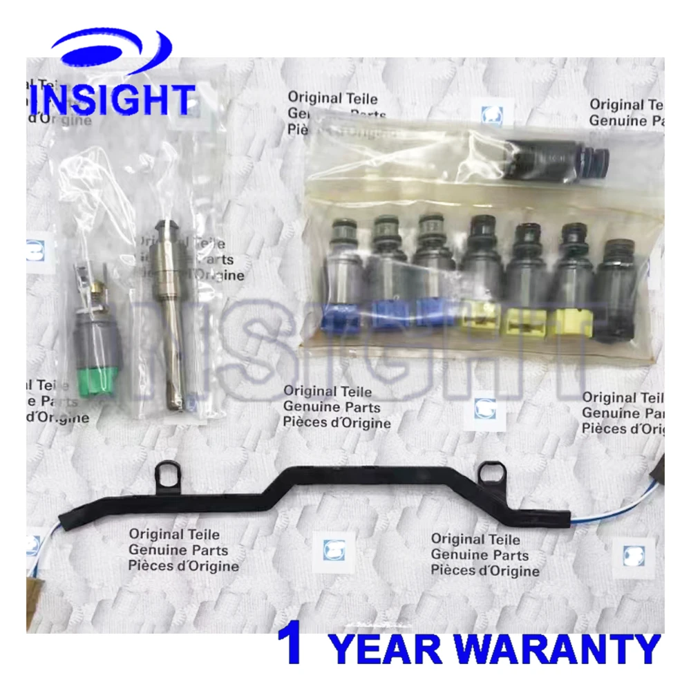

11Pcs 100% Genuine New 6HP19 ZF6HP26 ZF6HP Transmission Solenoid Kit with Harness for Audi BMW