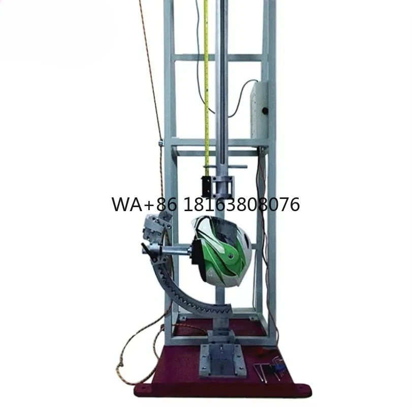 PLC Control Goggles Lab Category Test Instruments Rigidity Helmet Penetration Testing Machine