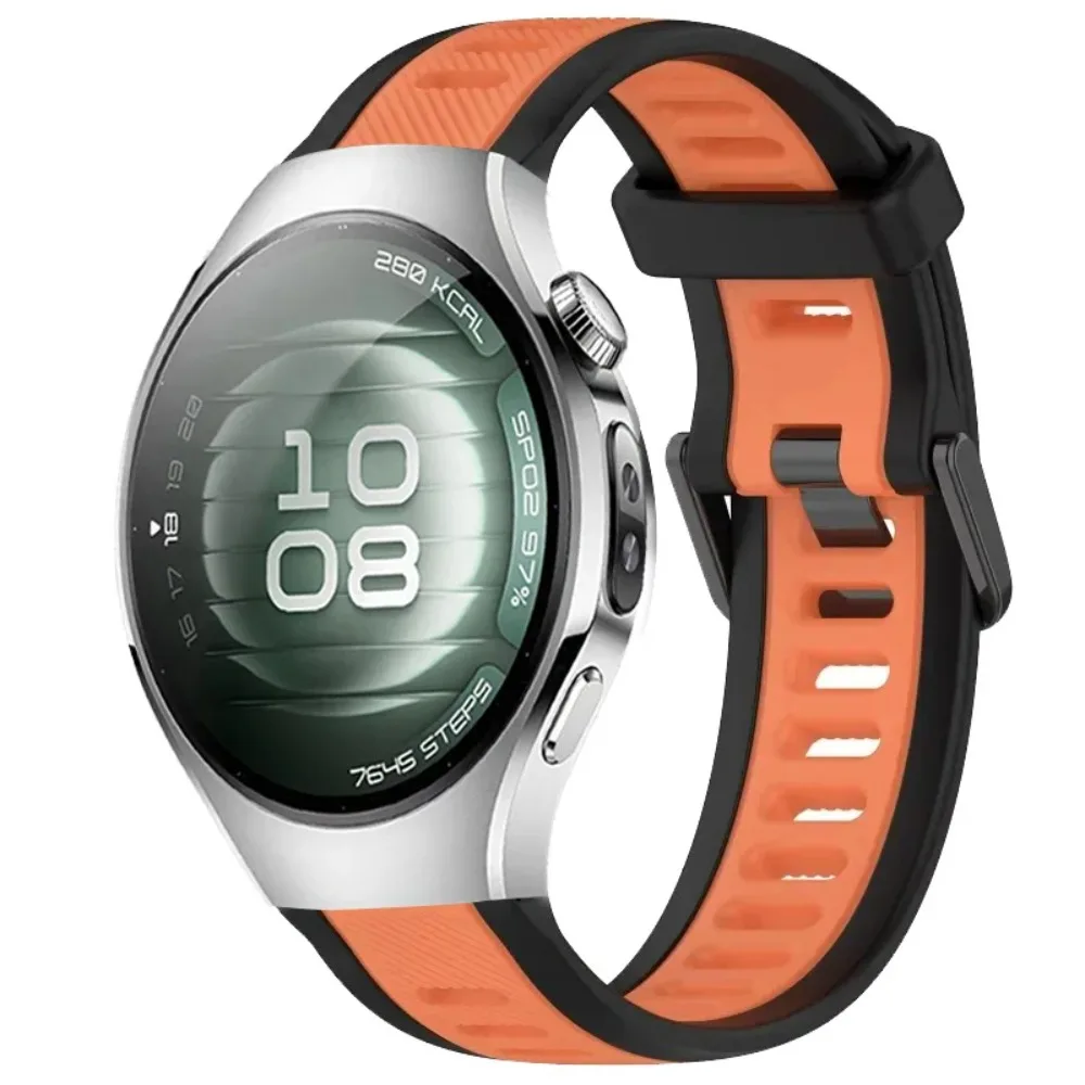 18/20/22 مللي متر سيليكون حزام لهواوي ساعة 5 46 مللي متر 42 مللي متر مريحة تنفس الفرقة ل Garmin Forerunner 570 970 265 55 165 965