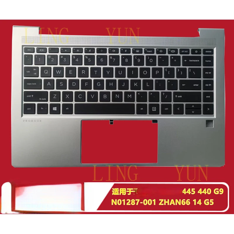 

Подходит для HP ZHAN 66 PRO 14 G5 445G10 440 G9, клавиатура с корпусом C, N01287-001