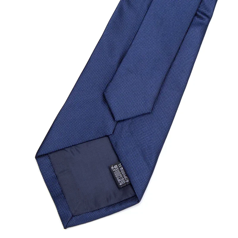 Corbatas clásicas a cuadros para hombre, Corbata a rayas de Color sólido para negocios, boda, accesorios de camisa