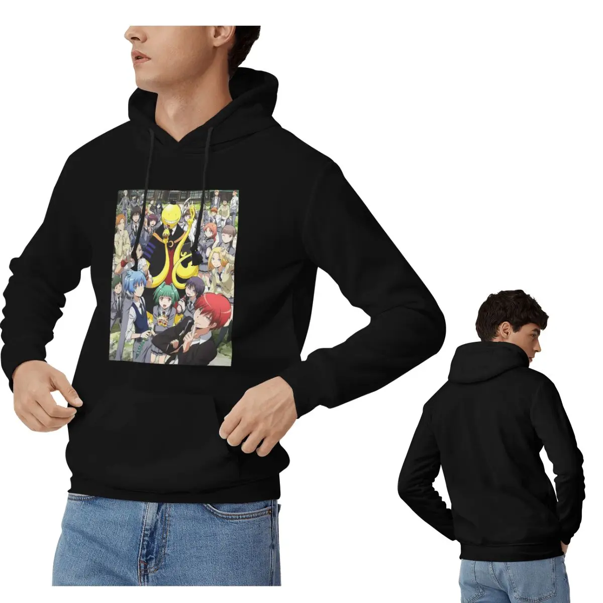 Assassination Classroom Octopus Koro Sensei sudaderas con capucha hombres mujeres Casual Jersey sudadera ropa de manga larga Otoño Invierno