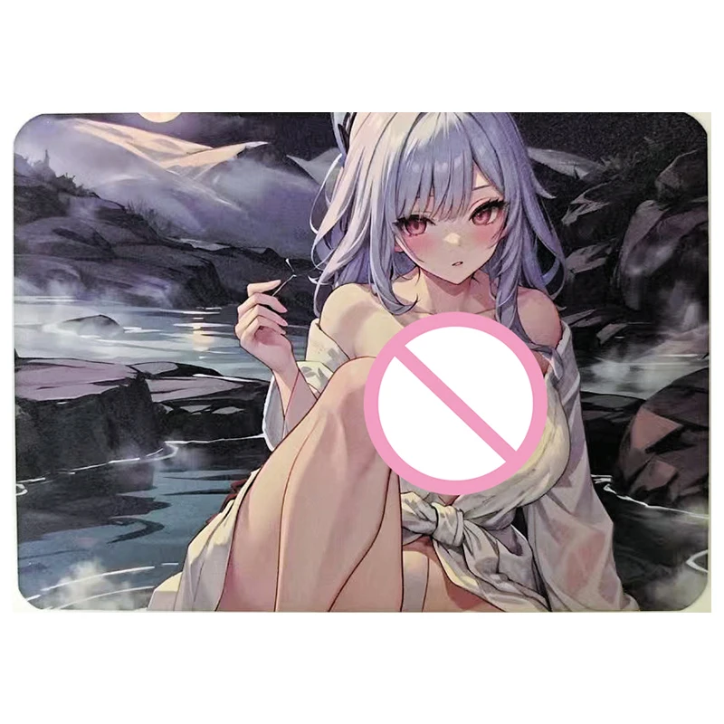 Anime deusa história raro tamanho a6 cartão colecionável yae miko bronya shenhe furina raiden shogun yoimiya brinquedos para menino presente de aniversário