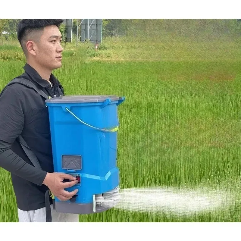 【Best-selling】Electric   spreader agricultural  multi-function automatic seeder lobster feeder   spreader Garden Power Tools