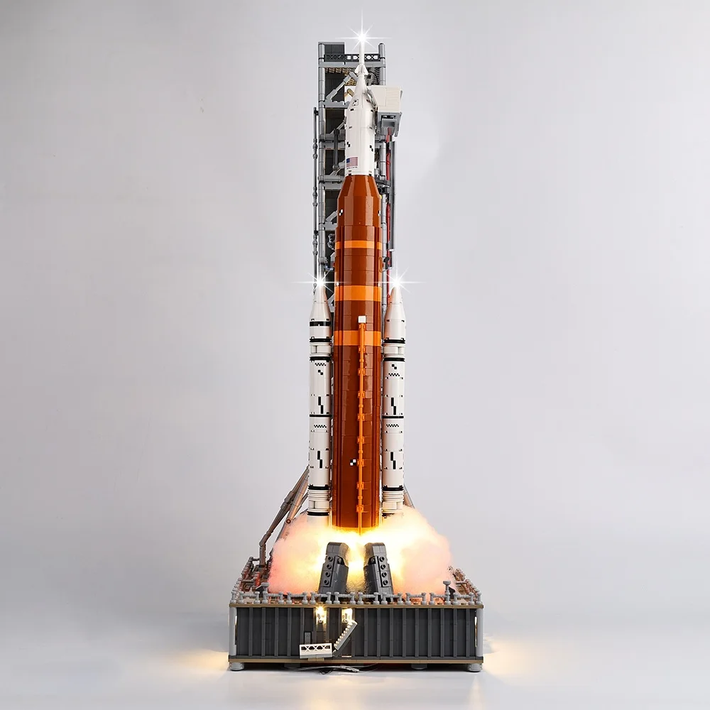 EASYLITE LED Light Set for NASA Artemis Space Launch System 10341 Model Bricks No Building Blocks【RC Version】