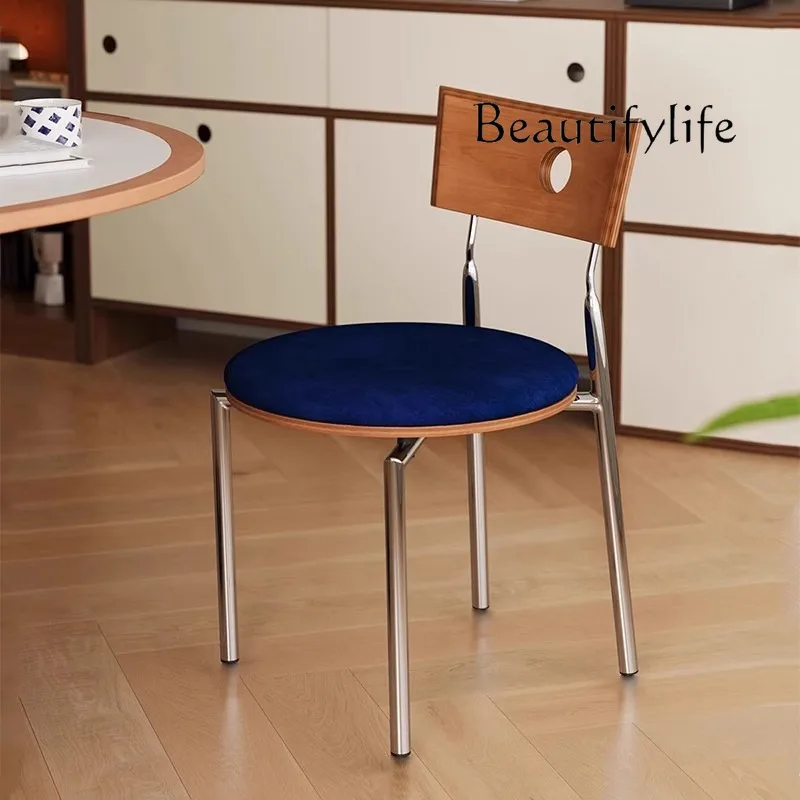 

Nordic Luxury Dining Chairs Minimalist Modern High Quality Dining Chair Senior Simple Sedie Sala Da Pranzo Restaurant Furniture