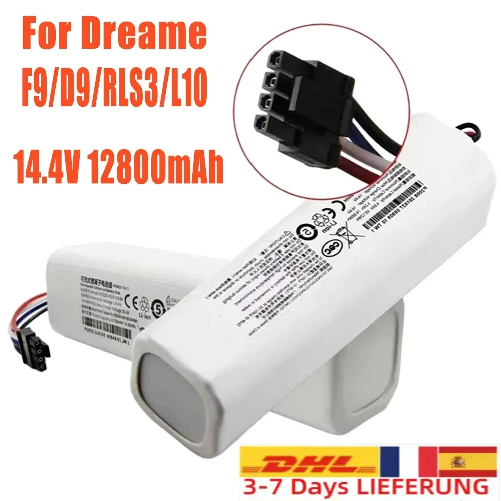 Original Replacement P2008-4S2P-MMBK Battery For Dreame F9 D9 L10 Pro Plus RLS3 RLS5 RLS5L RLS5D Accessories Parts