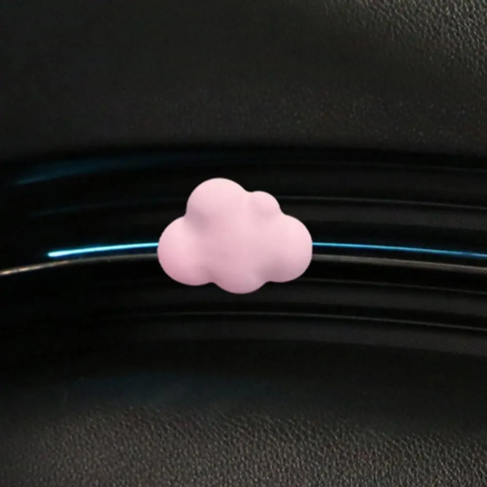 Car Air Outlet Freshener Car Aromatherapy Clip Cloud Shape Car Vent Freshener Clip with Aromatherapy Tablet Auto Air Conditioner