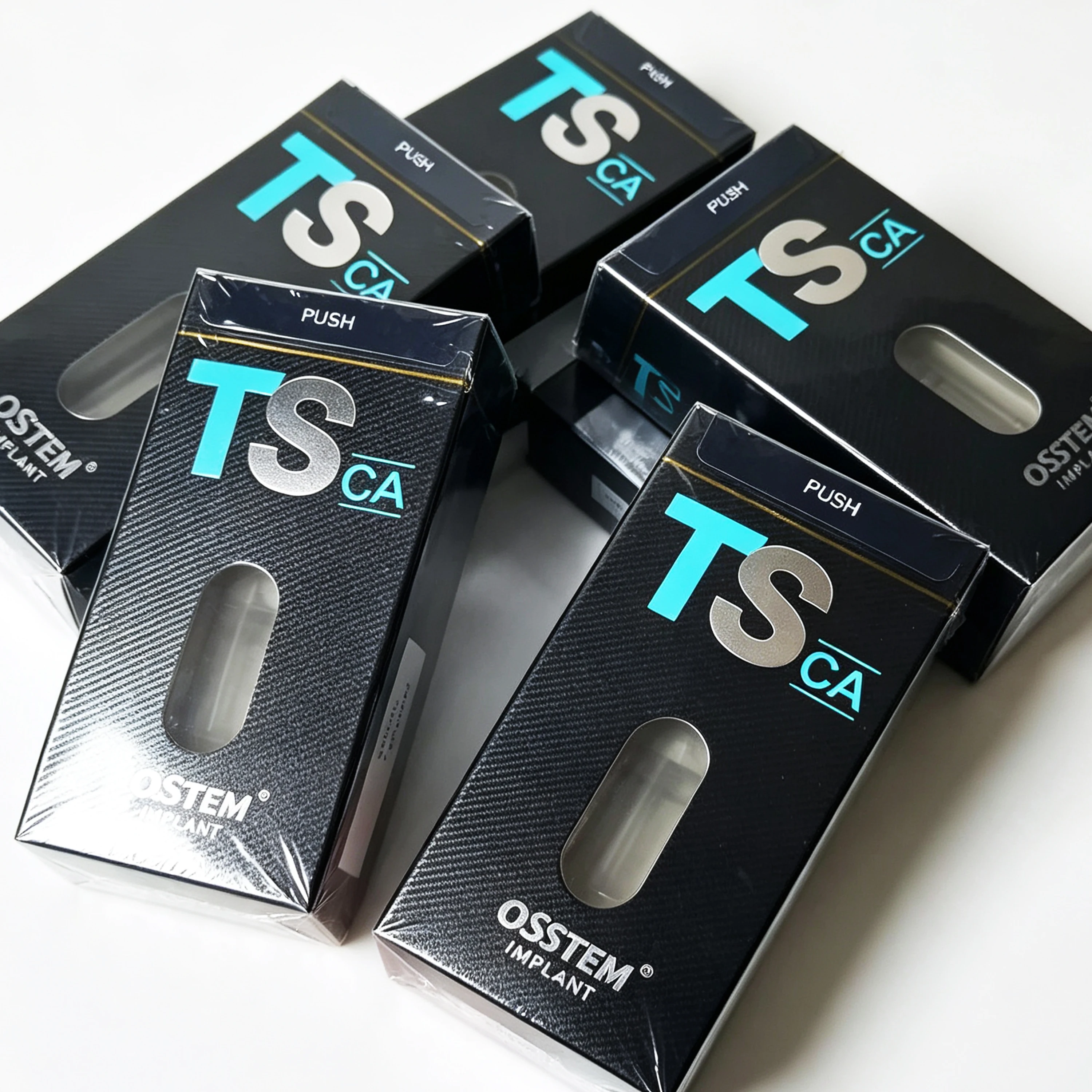 Osstem TSⅢ CA Hydrophilic Implant, Calcium-Activated Surface Accelerates Bone Healing, Original Fixture Without Abutment