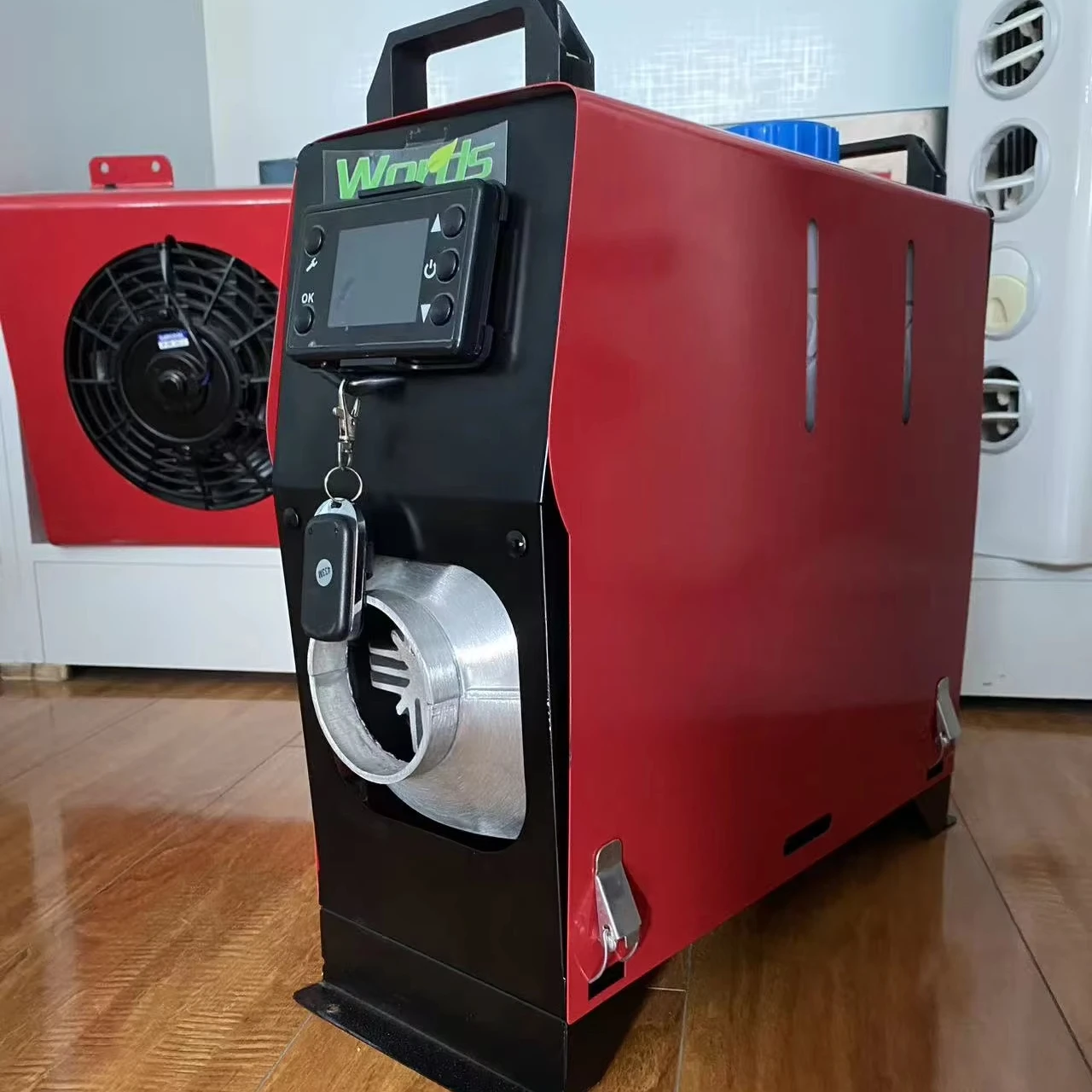 Diesel Air Heater Intelligent 12V 24V 5KW Parking Heater,Diesel Heater With Digital Display Screen For Caravan RV