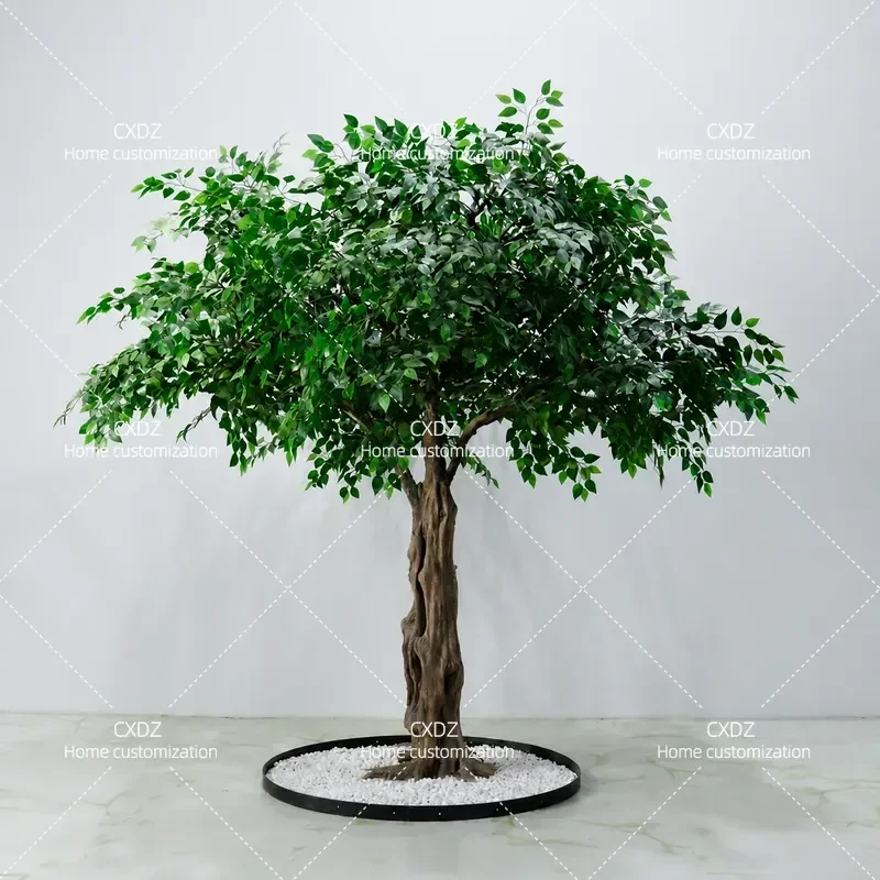 Simulation banyan tree simulation large plant hotel shopping mall wedding props wishing tree landscape tree window