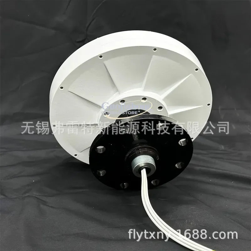 

2026 Hot 1000 watts 350 rpm vertical axis wind turbine special low speed coreless three-phase AC permanent magnet motor