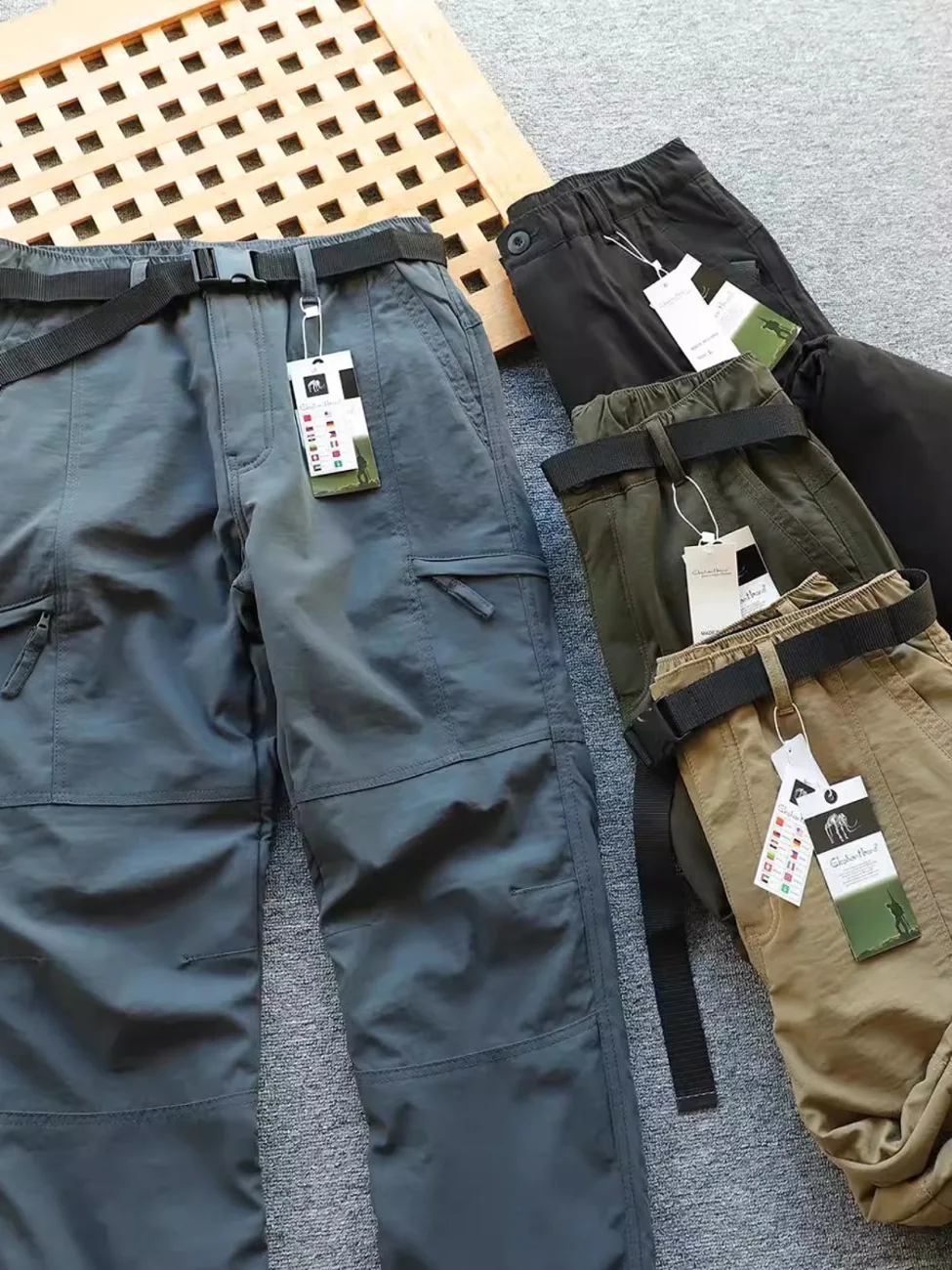 بنطلون سوفتشيل للرجال للأنشطة الخارجية، مقاوم للرياح والماء، مبطن بالفرو، مستقيم الساق، مناسب للتنزه وتسلق الجبال في الخريف و...