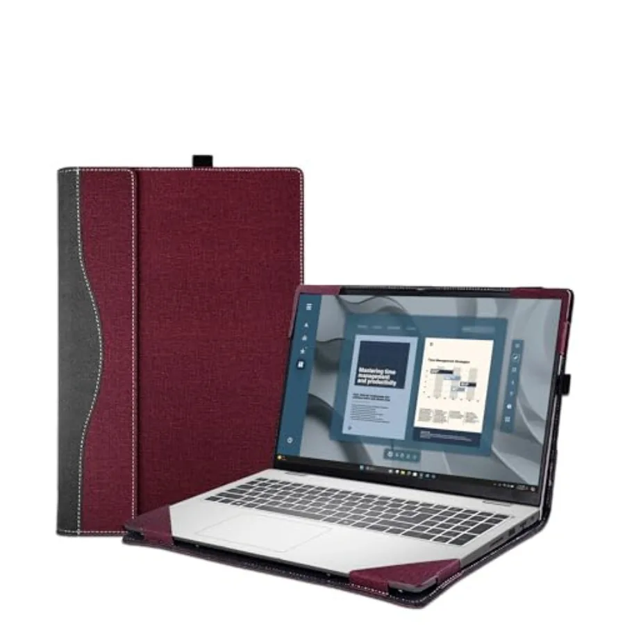 

Чехол для ноутбука Dell Pro 16 Plus PB16250 PB16255 Pro16 PC16255 PC16250, защитный чехол из искусственной кожи для ноутбука с отсеком для ручки