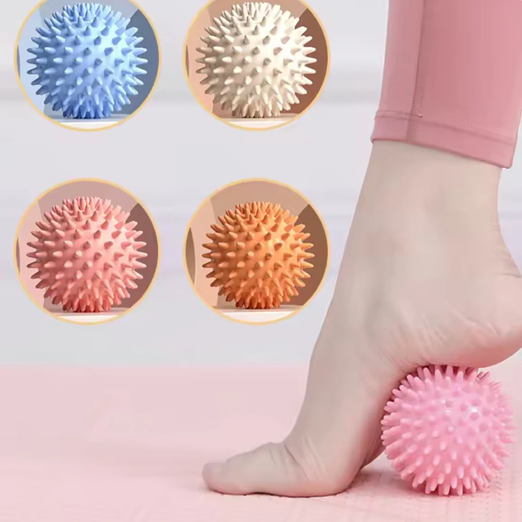 6CM Spiky Massage Ball,Myofascial Release Deep Tissue Trigger Point Massager for Muscle Recovery,Yoga,Fitness Neck Foot Massage