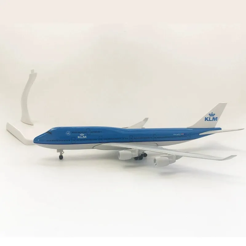 20CM B747 KLM McDonnell Douglas MD-11 Aircraft Model Airplane Diecast Metal Boys Toys Scale Aircraft Collectible Miniatures Gift view 4