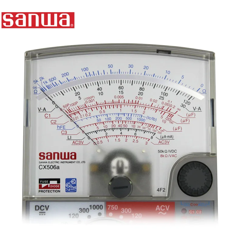 Sanwa CX506A Analog Multimeter Pointer Multi-Function Multi-Range Multimeter Capacitor and Transistor Check Function