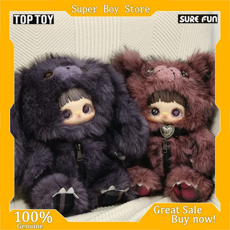 

SURE FUN New Maymei Rebel Doll Bear 400% Kawaii Blind Box Maymei Dolls Girls Bags Pendant Birthday Gift Trendy Ornaments Girls