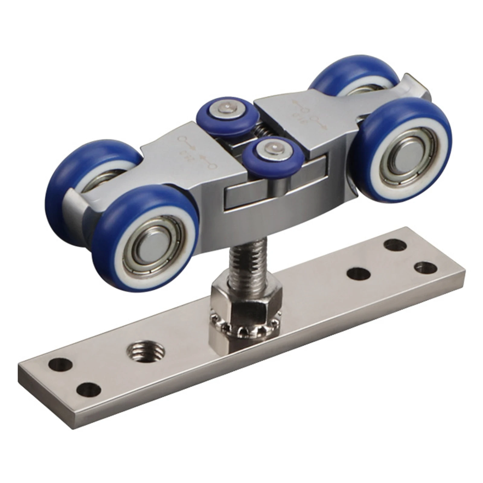 1pc Folding Door Hanging Wheel Thickened Door Hardware Accessories High-Quality Rail Pulley For Home Wood Door Smooth Sliding