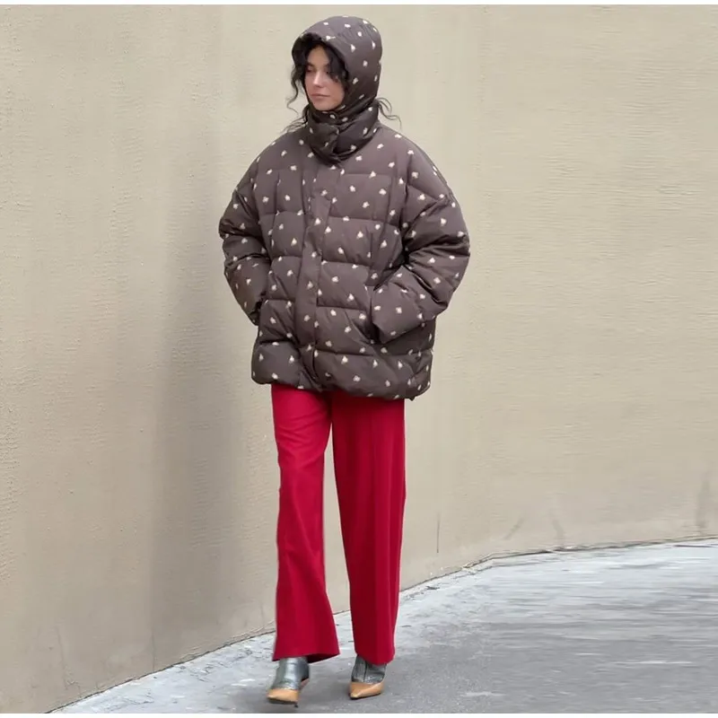 Damen Stehkragen, kurze Jacke, Mantel, Knopfleiste vorne, Wildleder, Lammfell gefüttert, Herbst-Winter-Oberbekleidung, Vintage-High-Street-Outfit – Detail 14